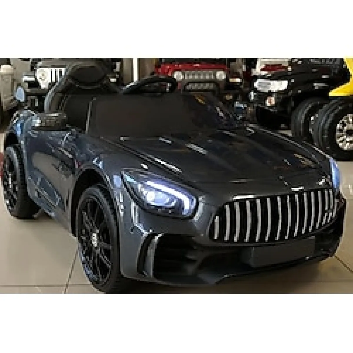 Mercedes 444 GTR Akülü Araba - 1-4 YAŞ - 12 Volt Uzaktan Kumandalı Çocuk Arabası