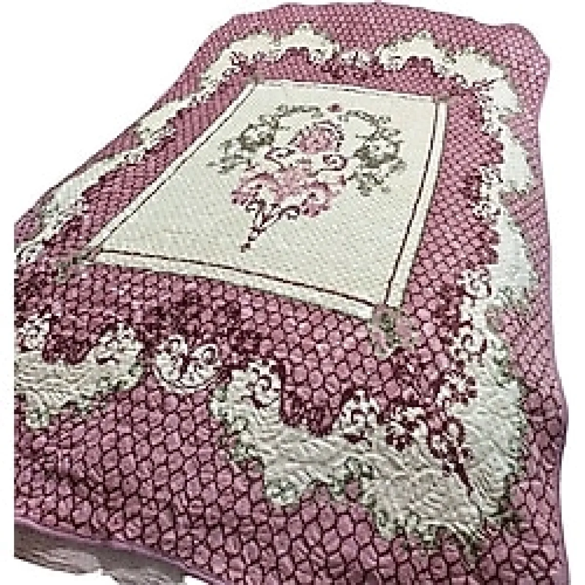 Merinos Fashion Tek Kişilik Vizon Battaniye (155X215)-JADE Pembe - 155 x 215 cm