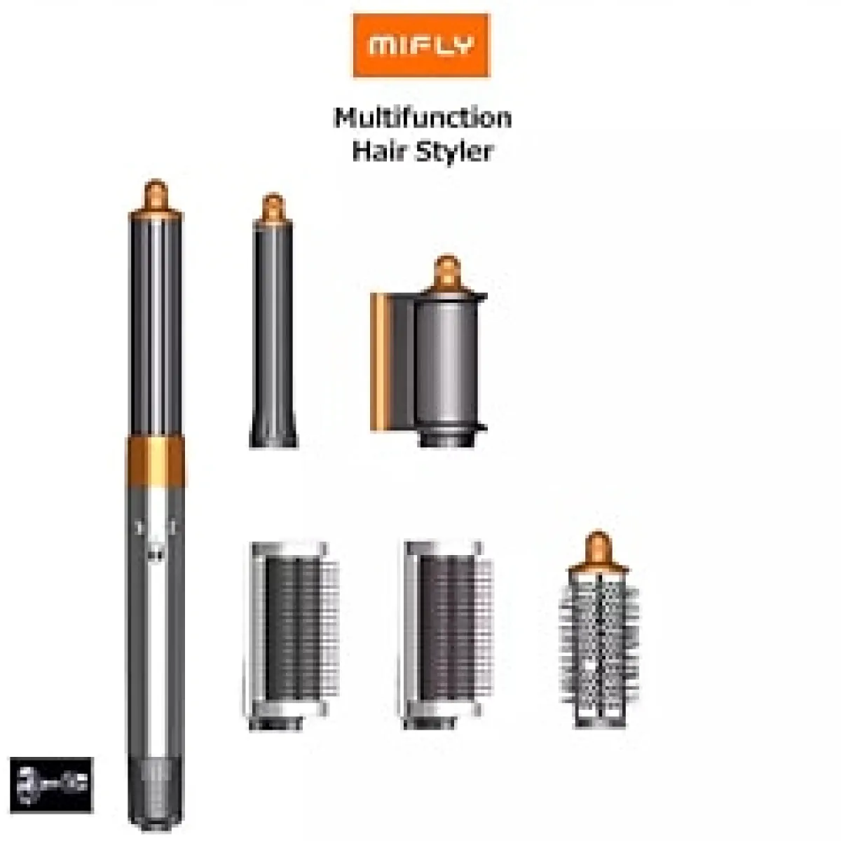 MIFLY Multi Fonksiyonlu Saç Şekillendirici