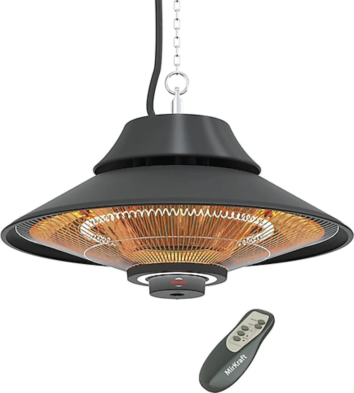 MirKraft Elirg RC Uzaktan Kumandalı 2000 W Tavan Infrared Isıtıcı