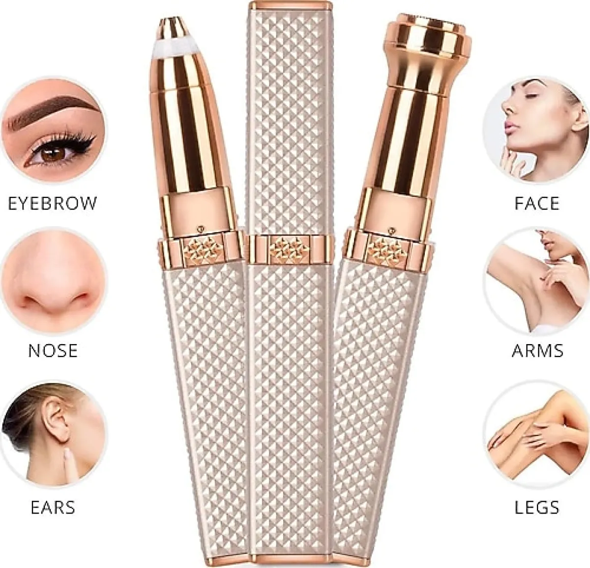 Mobee 2in1 Yüz Epilatörü