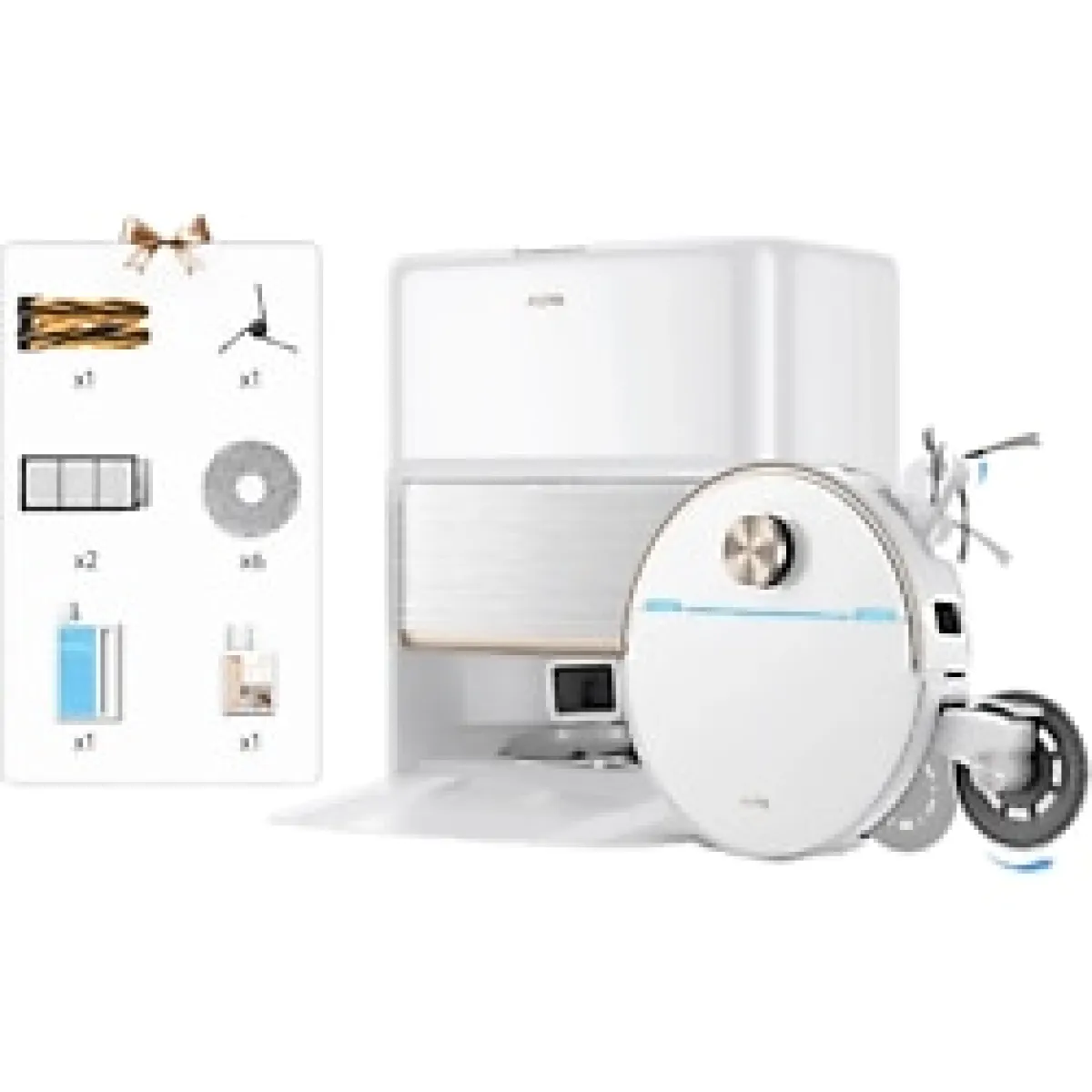 Mova V70 Ultra Complete Çöp İstasyonlu Akıllı Robot Süpürge