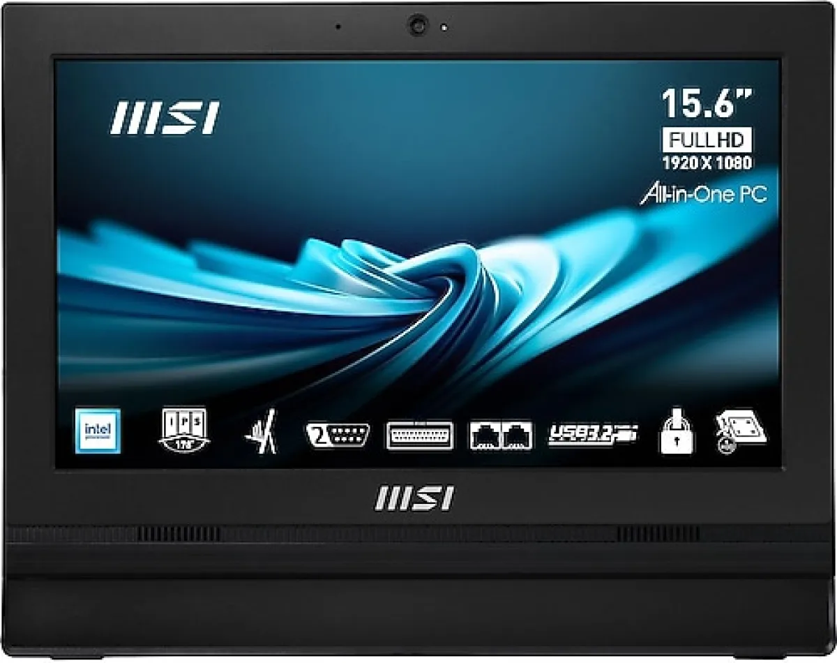 MSI Pro AP162T ADL-054EU Celeron N100 4 GB 128 GB SSD UHD Graphics 15.6" Full HD All in One PC