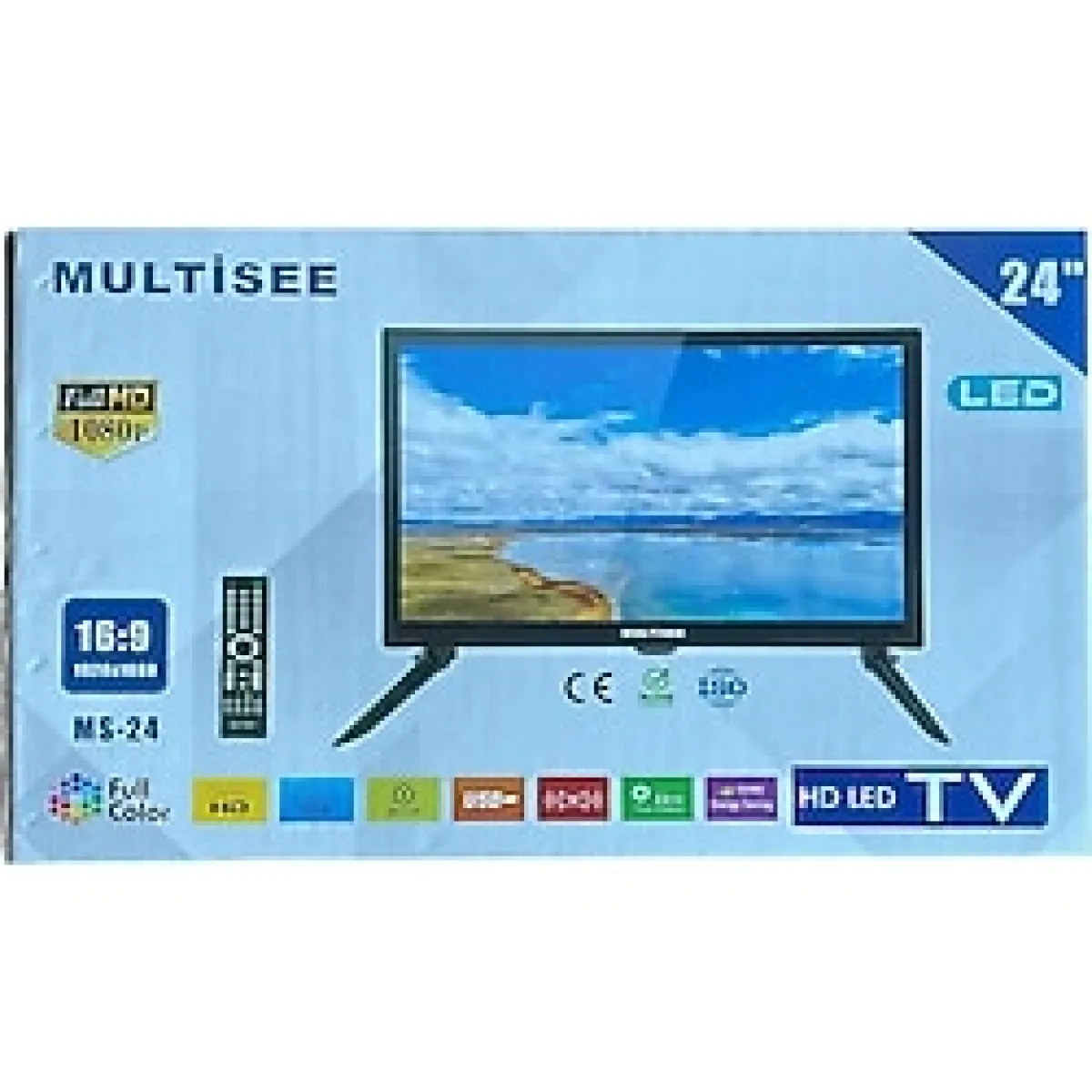 Multisee MS-24 Full HD 24" 61 Ekran Uydu Alıcılı LED TV