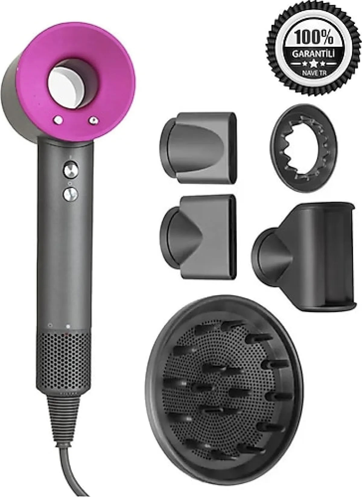 Nave HD002 1600 W Saç Şekillendirici ve Kurutma Makinesi