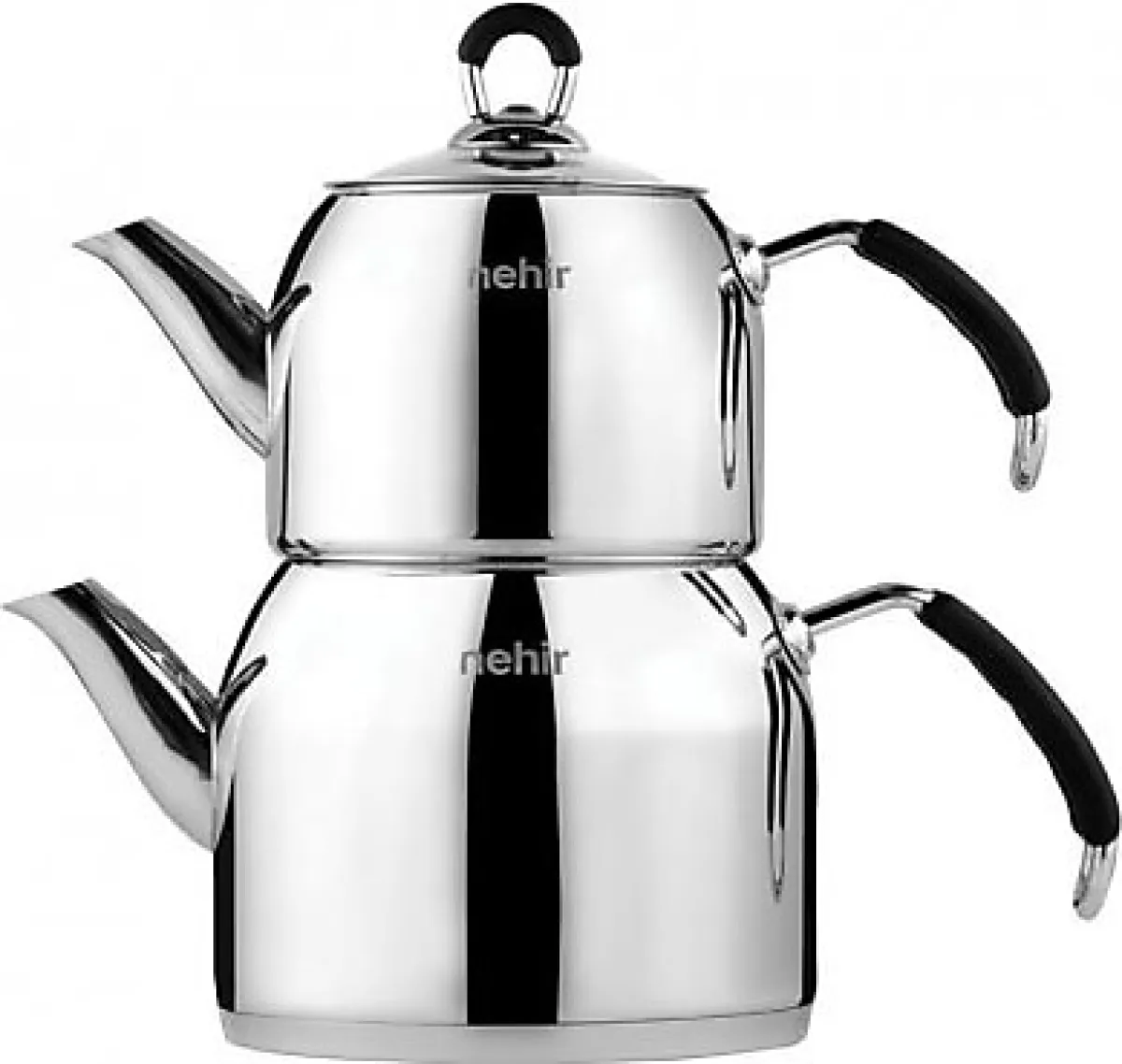 Nehir Modern Mini Boy Çelik Çaydanlık