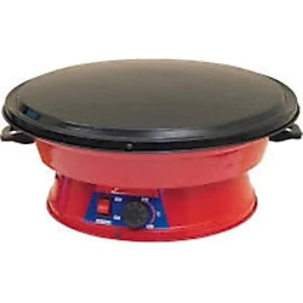 NEOVA Mat Siyah Gövde Elektrikli Katmer Sac Bazlama Börek Yufka Sacı 2000w