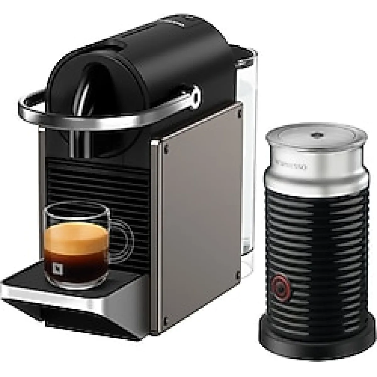 Nespresso Pixie Titan ve Aeroccino 3