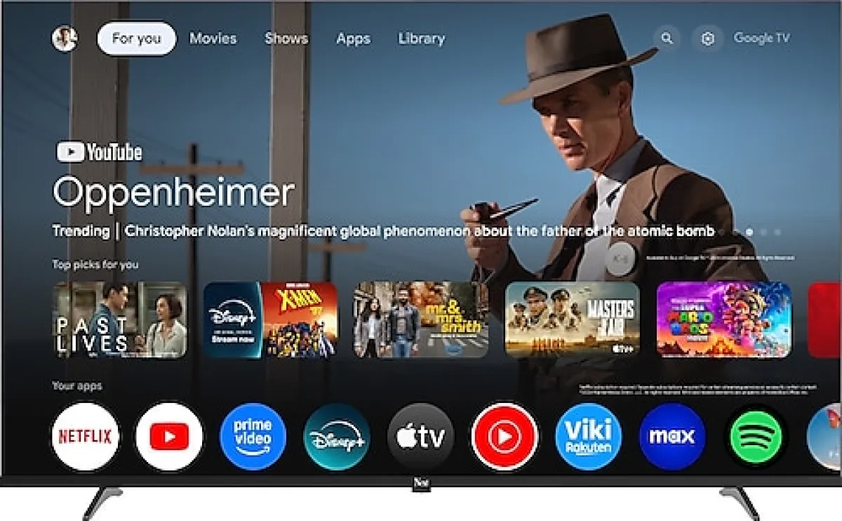 Next YE-50GFSG8-QLED 4K Ultra HD 50" 127 Ekran Uydu Alıcılı Google Smart QLED TV