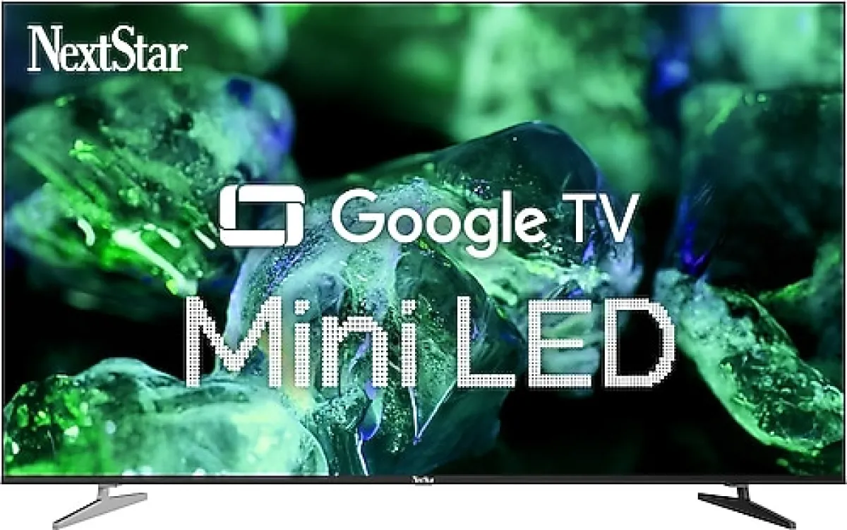 NextStar YE-65IDWG11 4K Ultra HD 65" 165 Ekran Uydu Alıcılı Google Smart Mini LED TV