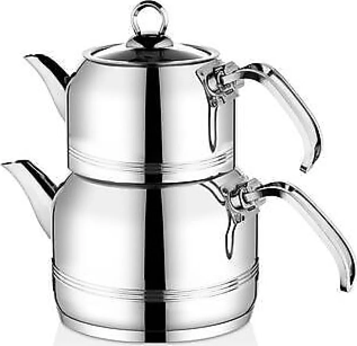 OMS 8092 XXL Jumbo Boy Çelik Çaydanlık