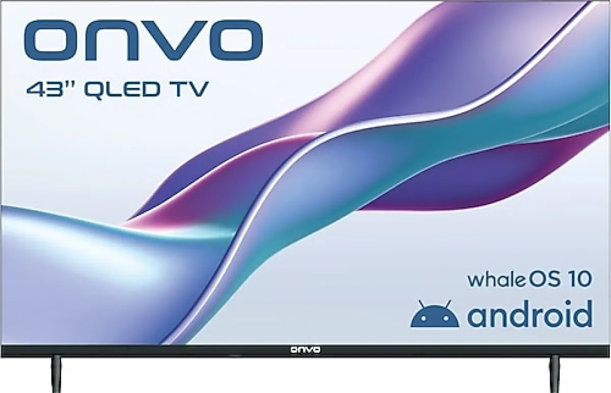 Onvo 43VQ80F2FA Full HD 43'' 109 Ekran Uydu Alıcılı Smart QLED TV