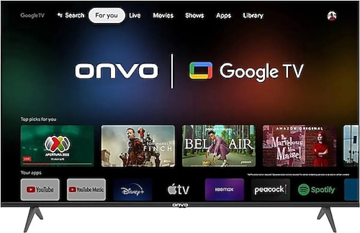 Onvo 50OVF9000UQ 4K Ultra HD 50" 127 Ekran Uydu Alıcılı Google Smart QLED TV