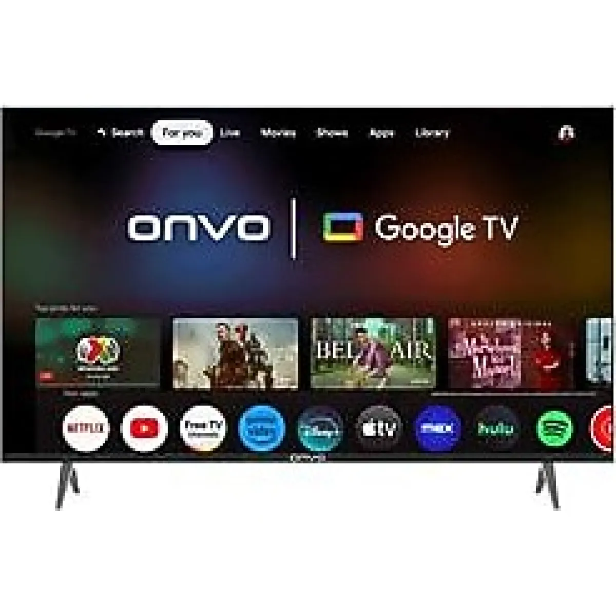 Onvo 55OVF9000UQ 4K Ultra HD 55" 140 Ekran Uydu Alıcılı Google Smart QLED TV