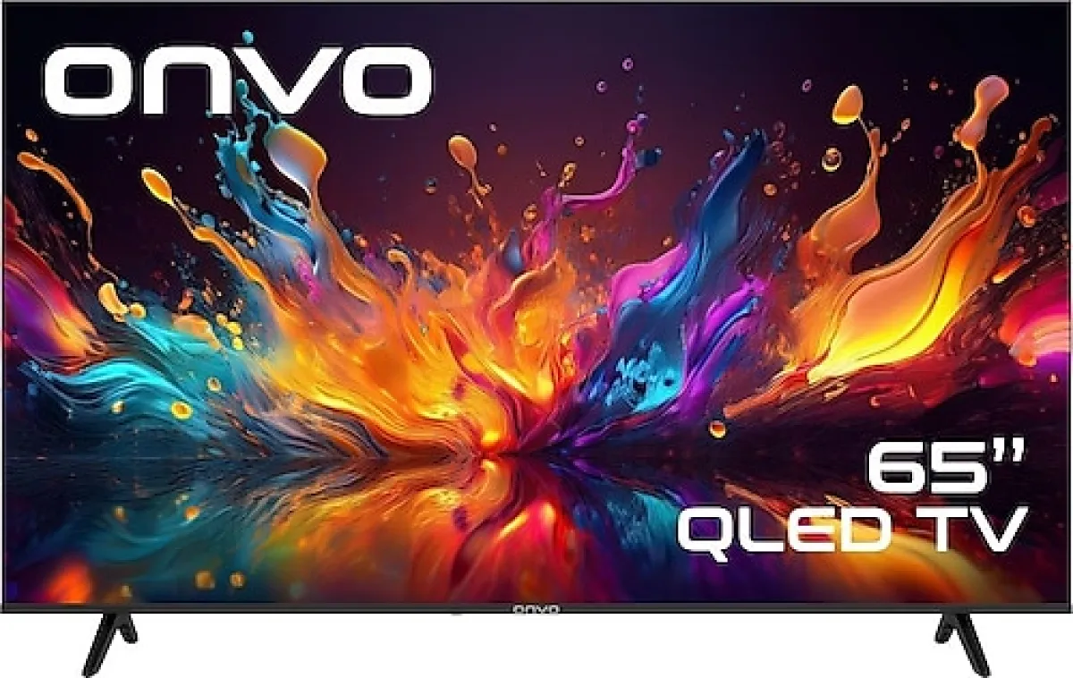 Onvo 65OVF9250UQ 4K Ultra HD 65" 165 Ekran Uydu Alıcılı Google Smart QLED TV