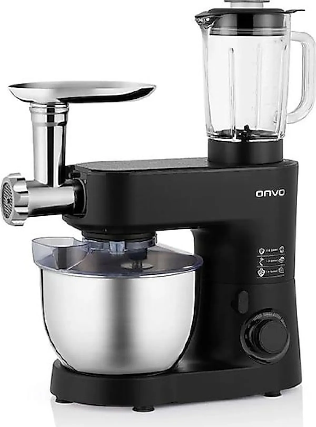 Onvo OVKC01 1500 W 6.3 lt Hamur Yoğurma Makinesi