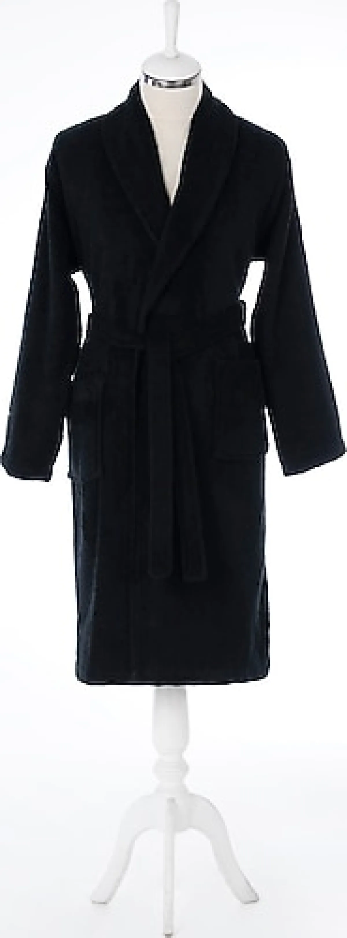 Özdilek Colourist Siyah Şal Yaka Bornoz