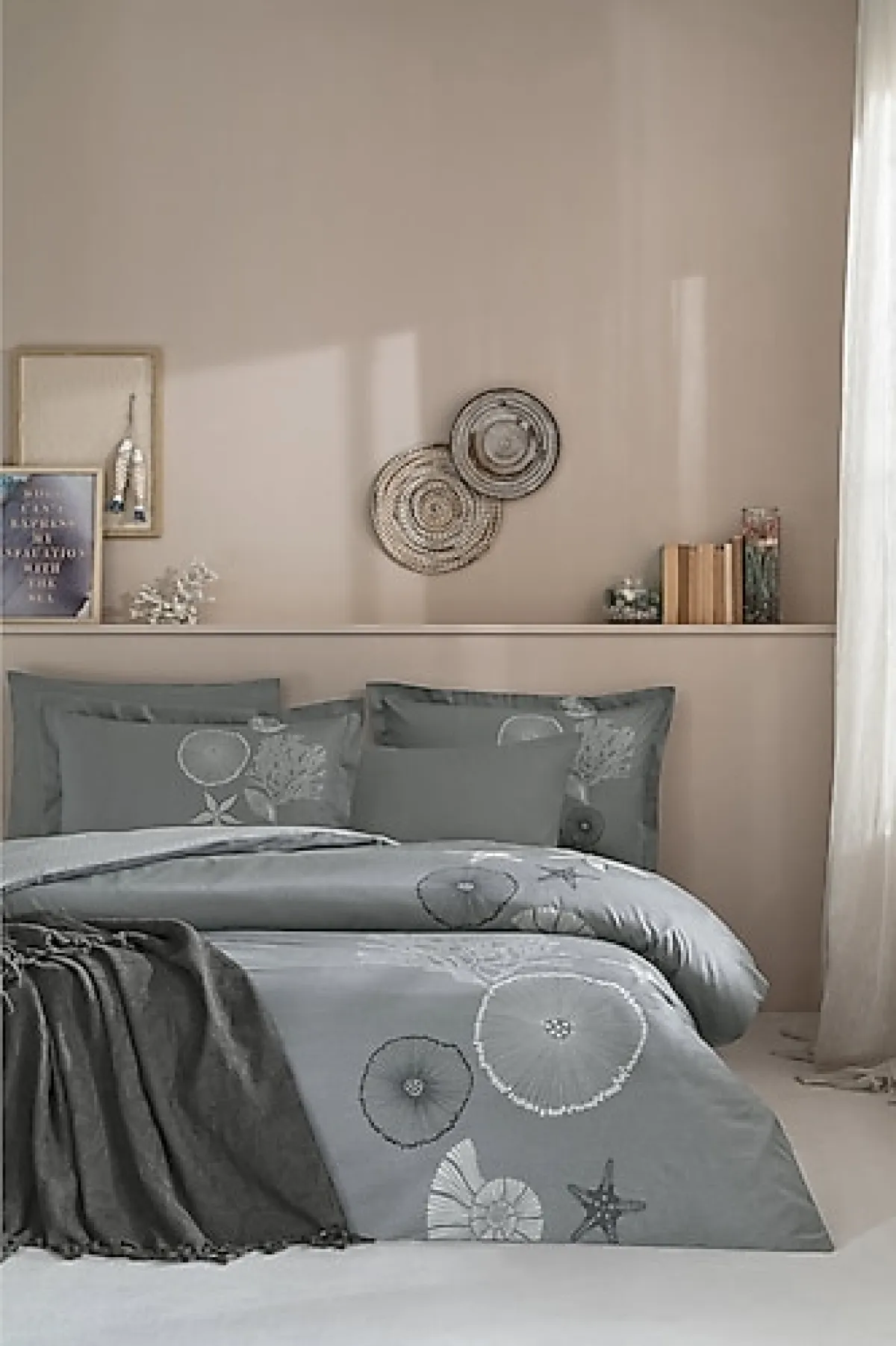 Özdilek Corallino Pikeli Çift Kişilik Nevresim Takımı