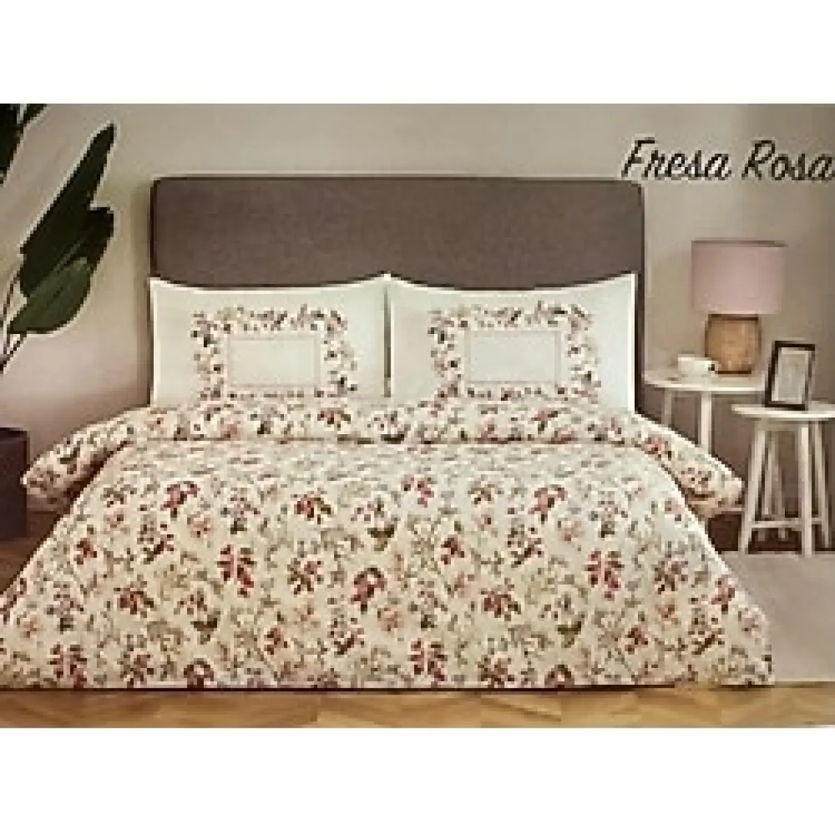 Özdilek Uyku Seti Nev Çift Kişilik Beyaz Fresa Rosa