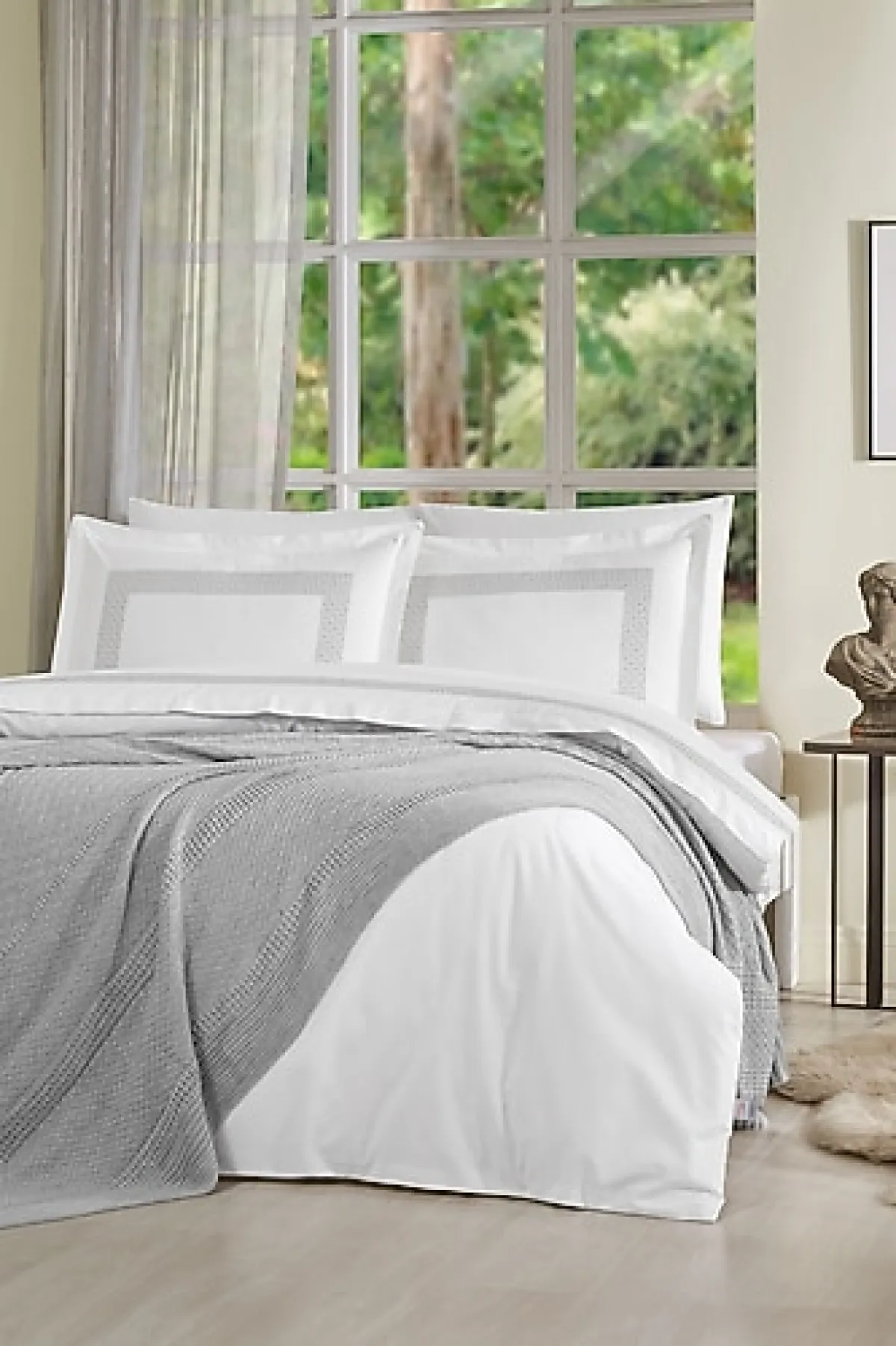 Özdilek Wickers Gri Gelin Seti