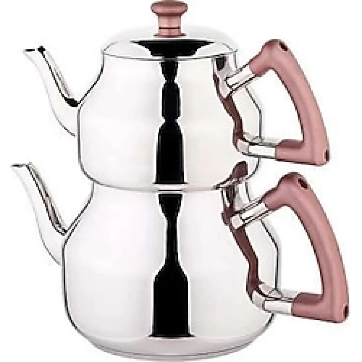 Özkent Marmaris K-316 Mega Boy Çelik Çaydanlık