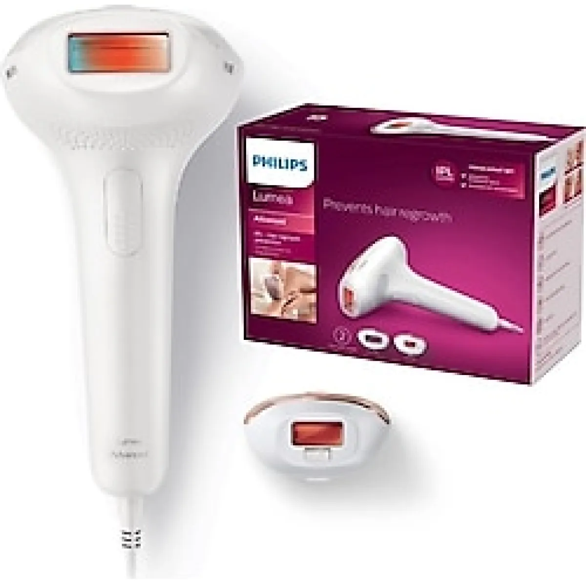 Philips 2 Akıllı Başlık (Vücut, Yüz) Ipl Lazer Epilasyon Cihazı, Kaydırarak Uygulama Modu,luciole Lambader