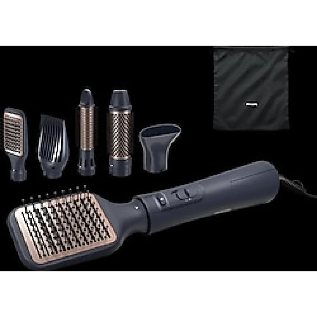 Phılıps 5000 Serisi 5'i 1 Arada Air Styler Saç Şekillendirici - Siyah