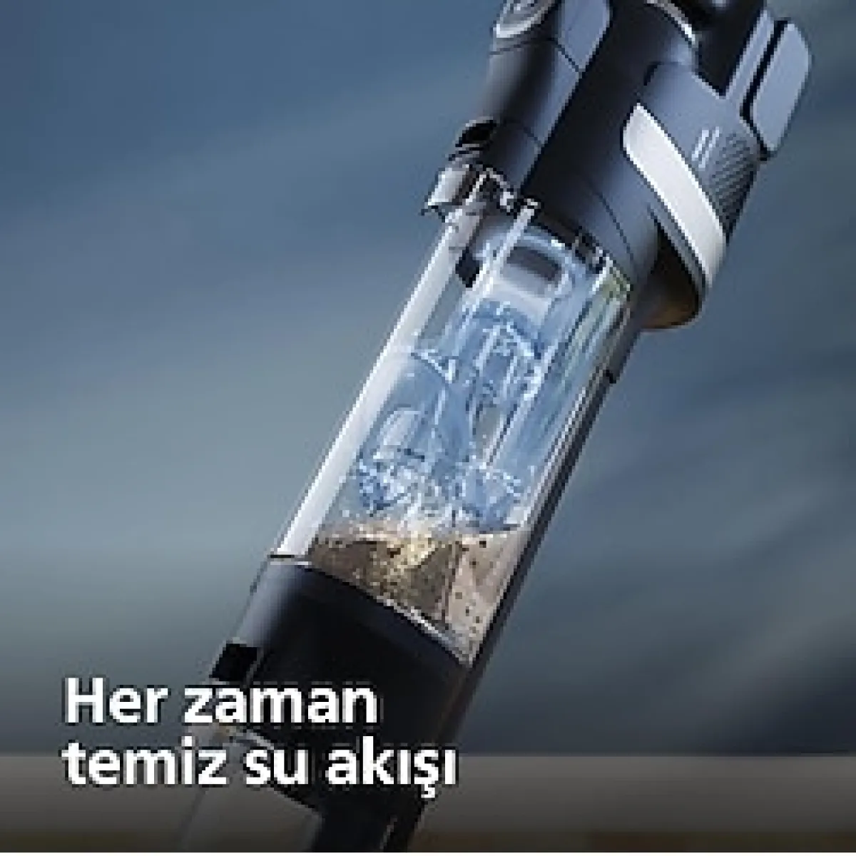 Philips Aqua Trio YENİ 9000 SERİSİ 3'ü 1 Arada (Islak, Kuru ve Moplu) Sarjlı ve Kablosuz Dik Süpürge