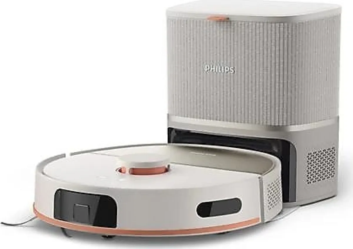 Philips HomeRun 5000 Serisi XU5100/10 Siyah Çöp İstasyonlu Akıllı Robot Süpürge