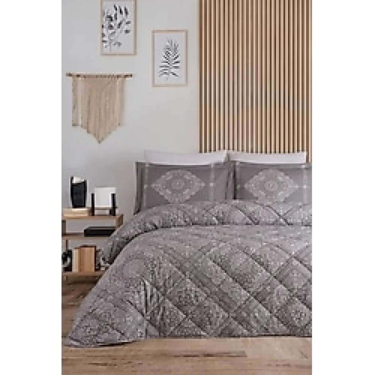 Pierre Cardin Uyku Seti Tek Kişilik Valeria Gri