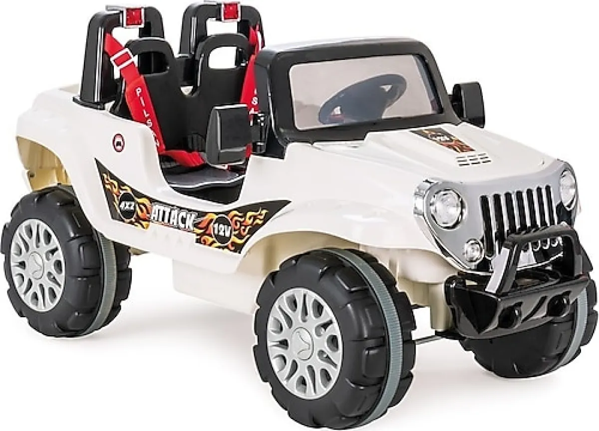 Pilsan Attack 05-272 Çift Kişilik 12 V Uzaktan Kumandalı Akülü Araba
