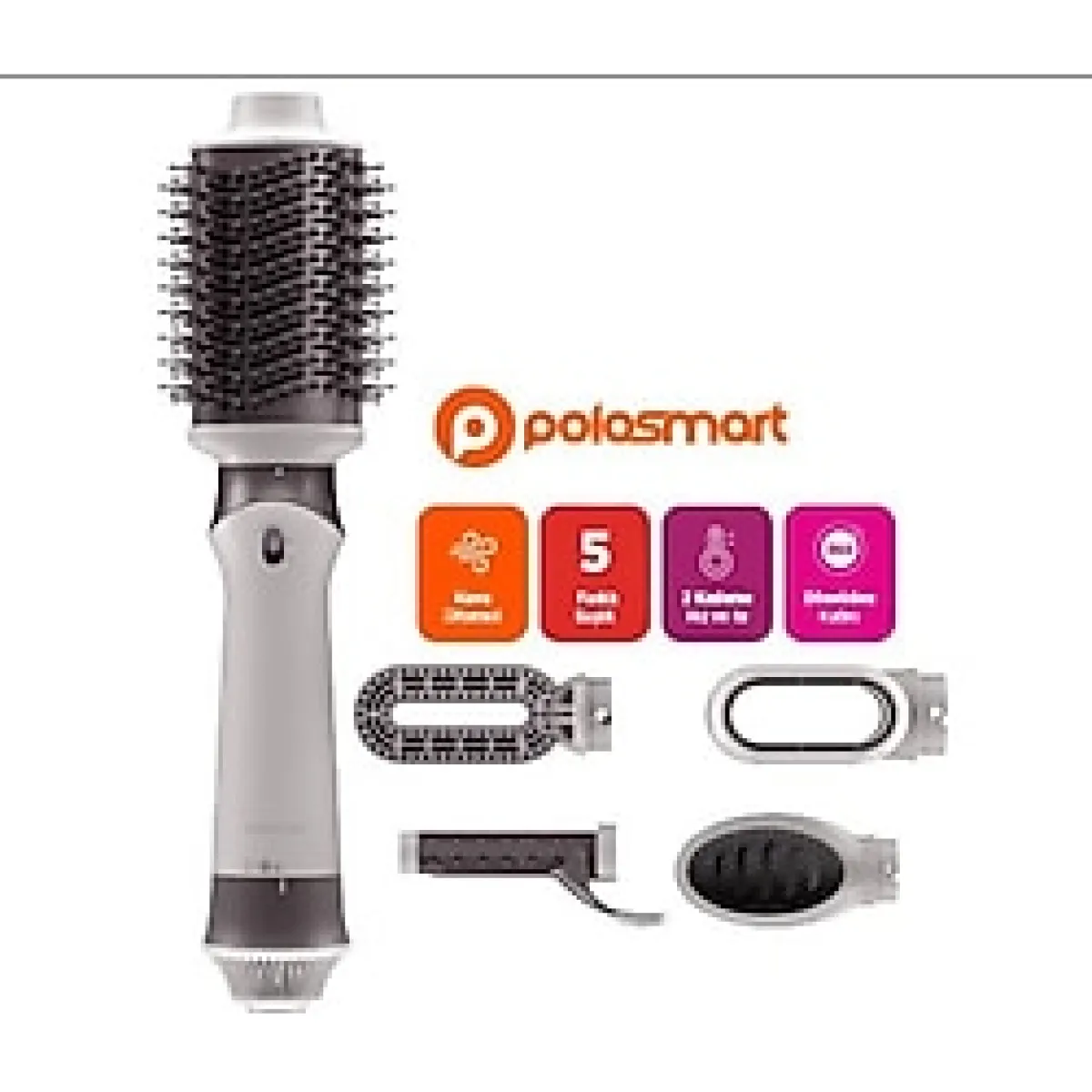 Polosmart 5 in 1 Saç Şekillendirici Set