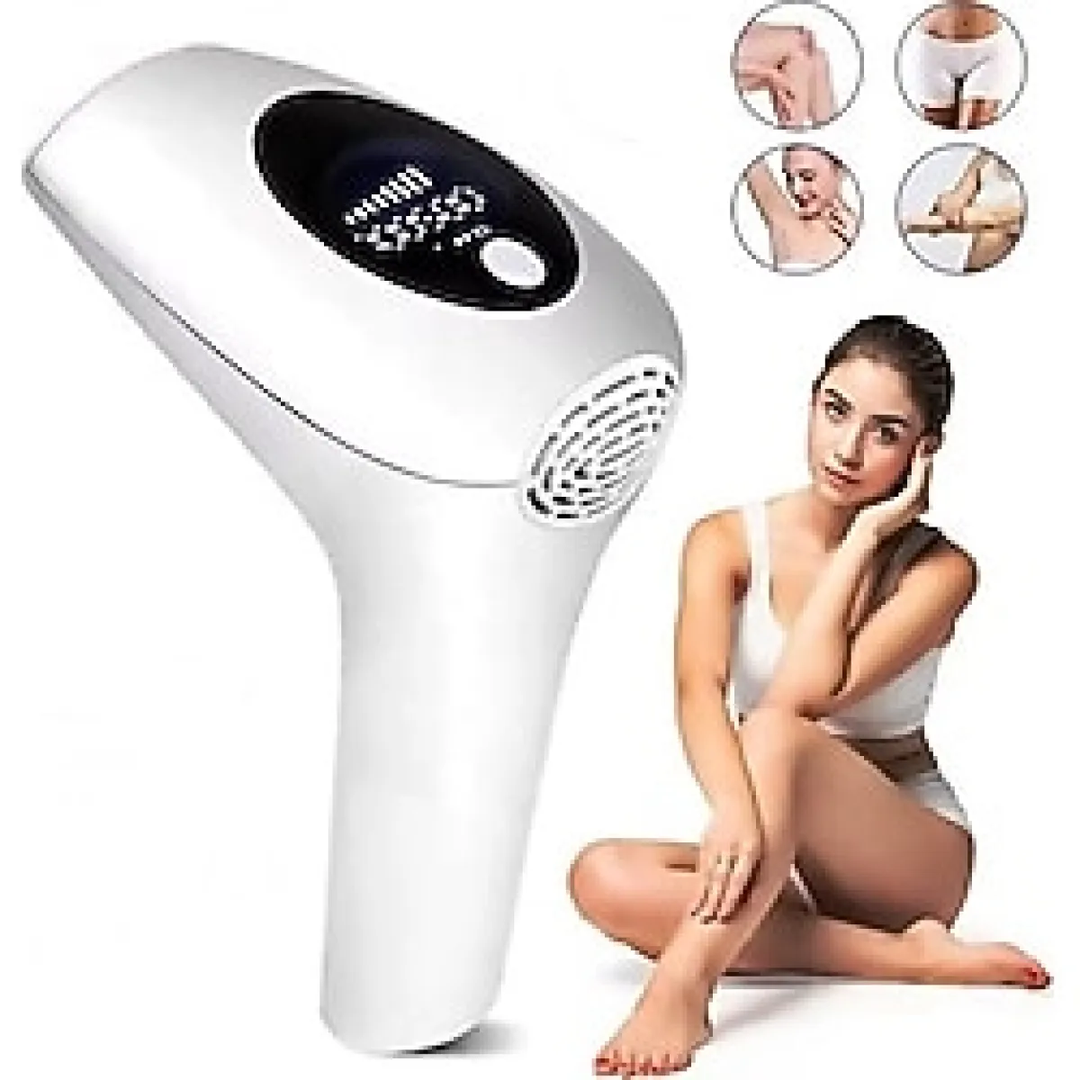 Profesyonel Lazer Epilasyon Aleti 999.999 Atım Tüy Alma Cihazı Kadın Erkek lazer IPL Tüm Bölge (Tim