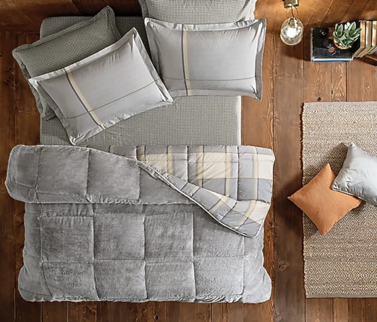 Puffy Leoni Çift Kişilik Threefy Uyku Seti