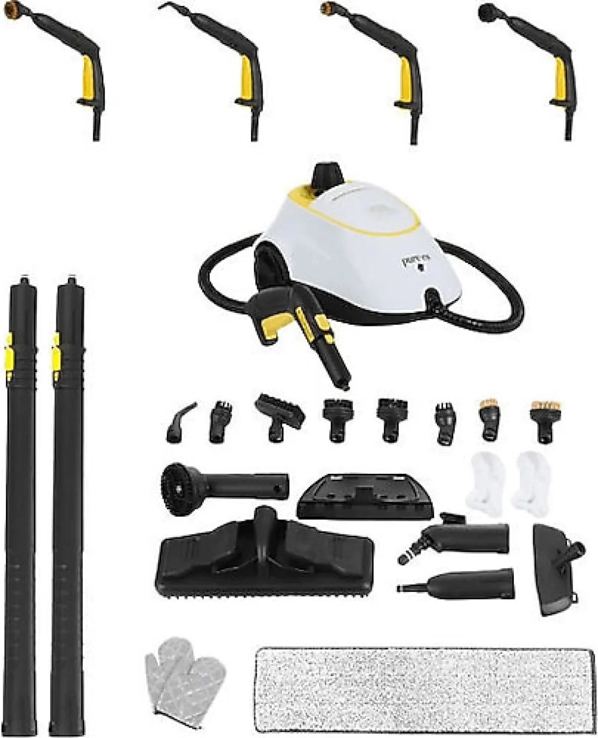 Pure Es P501 Beyaz Buharlı Temizleyici