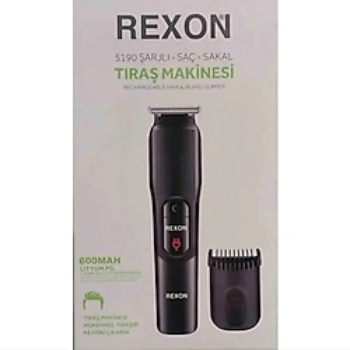 Rexon Şarjlı Saç Sakal Traş Makinesi