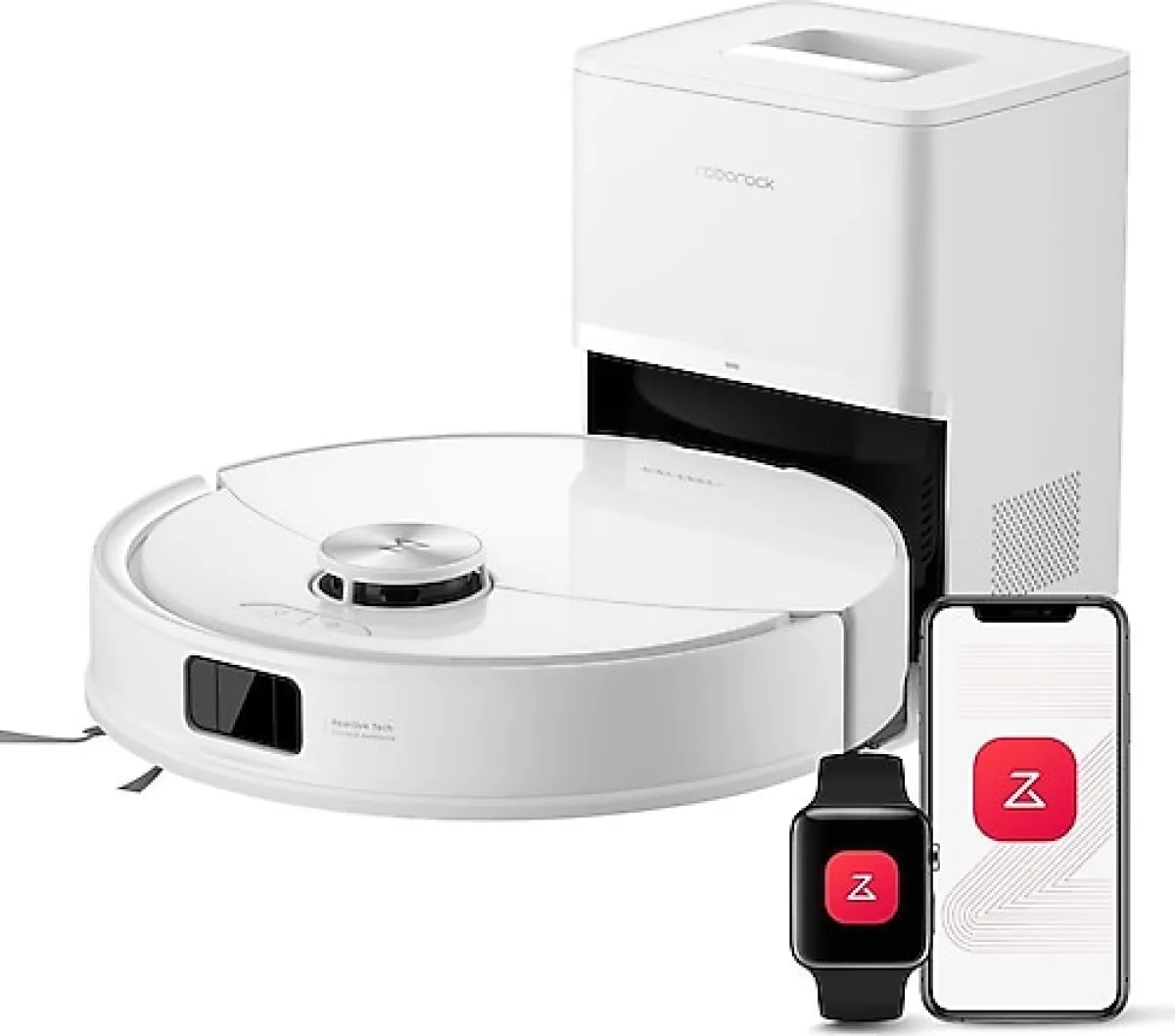 Roborock S8 Pro Plus Beyaz Çöp İstasyonlu Akıllı Robot Süpürge