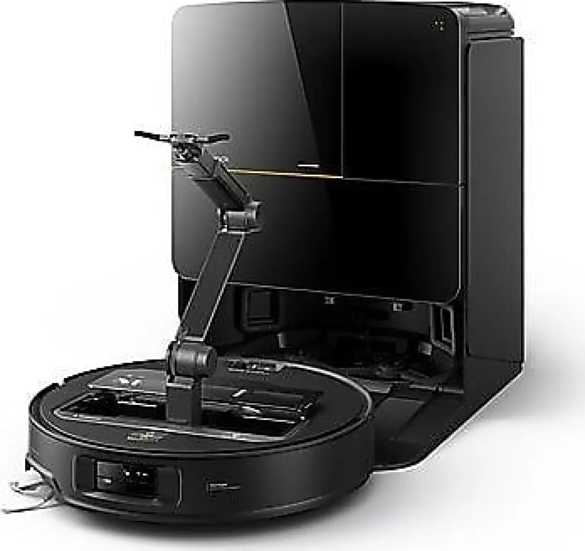 Roborock Saros Z70 Siyah Çöp İstasyonlu Akıllı Robot Süpürge