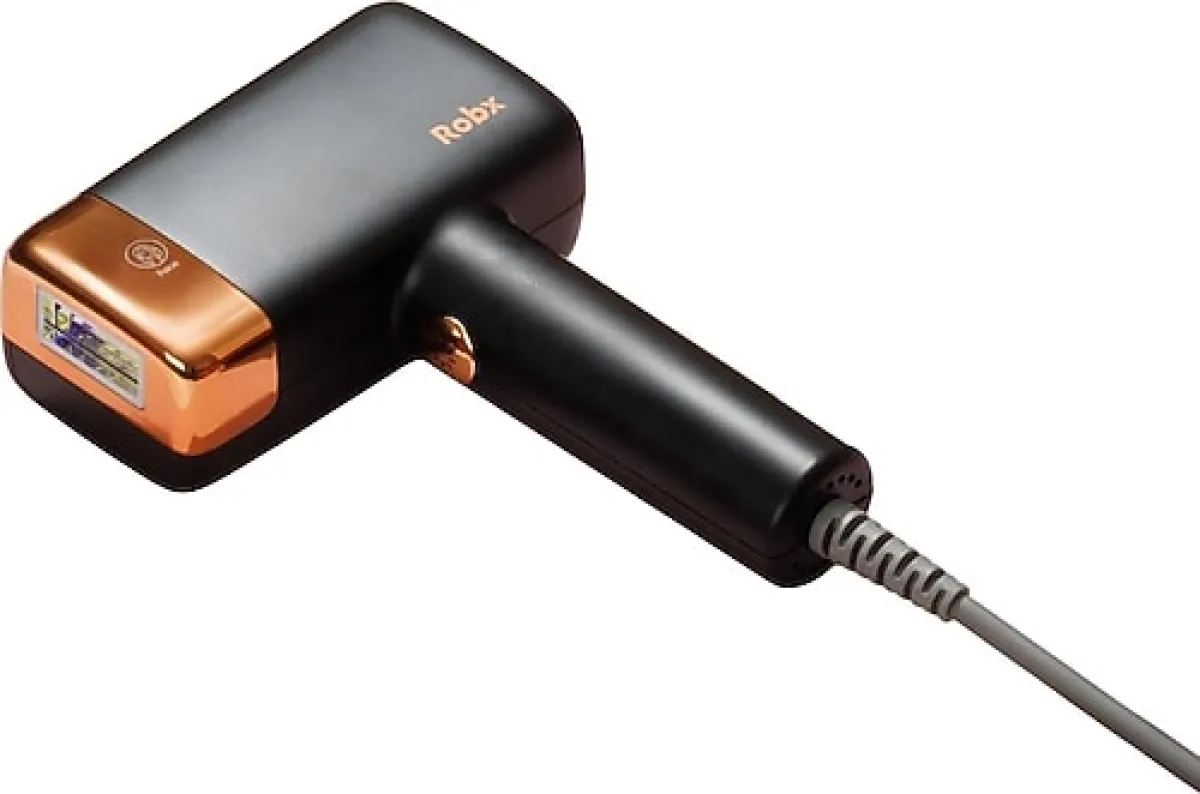 Robx A2024 Buz Soğutmalı Siyah IPL Lazer Epilasyon Aleti