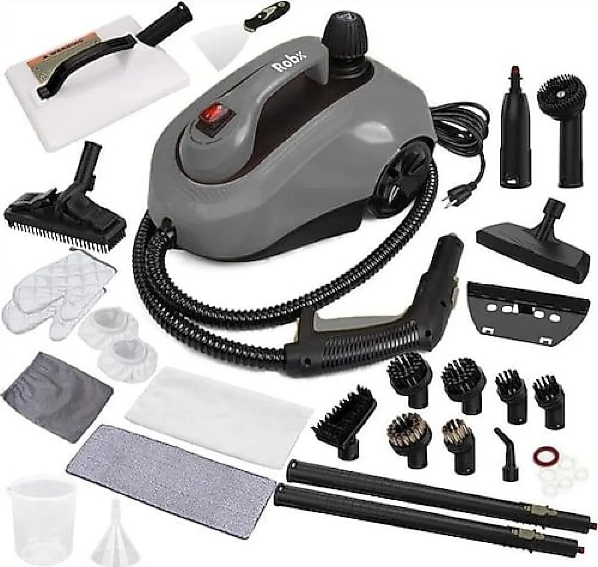 Robx S608 Gri Buharlı Temizleyici