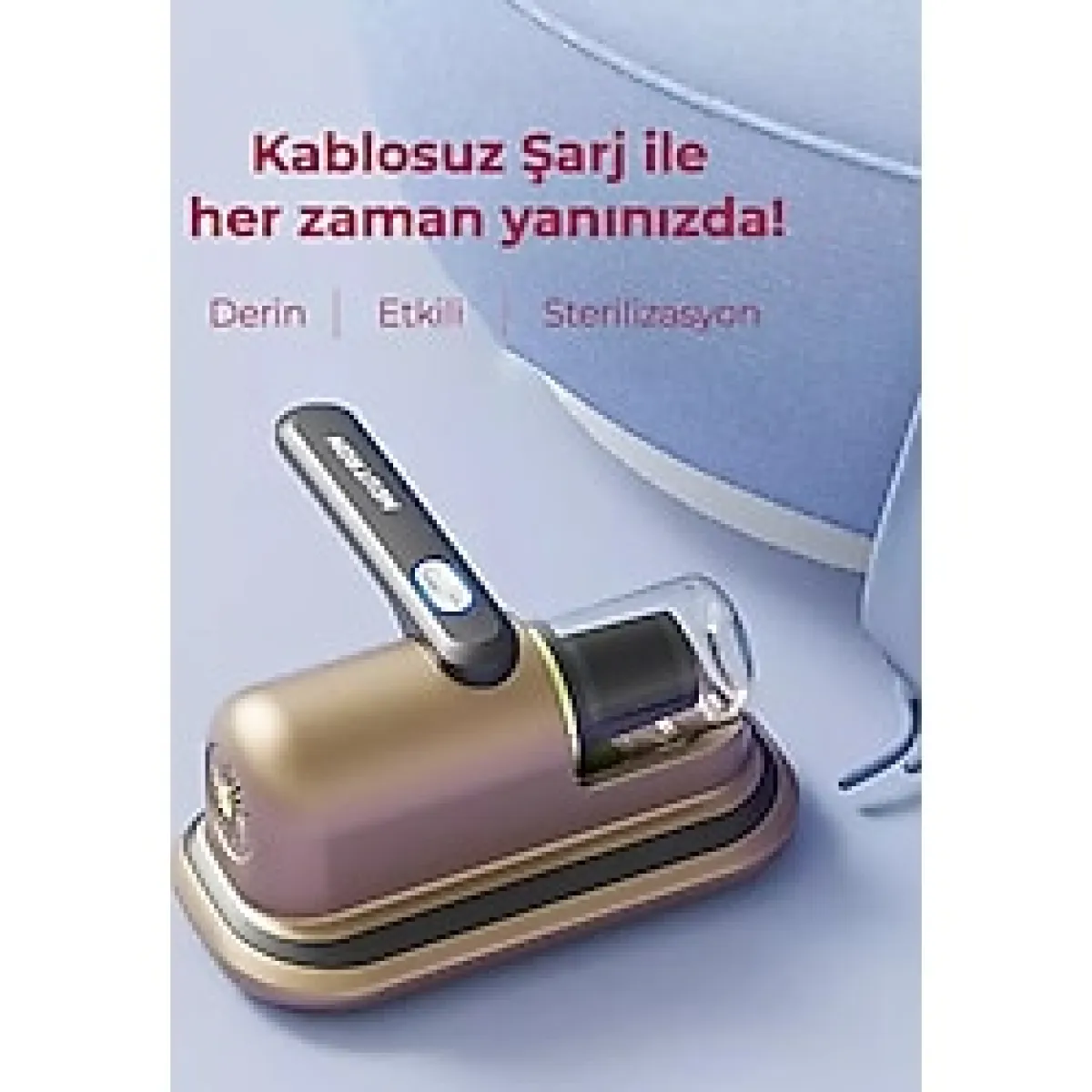 Şarjlı El Süpürgesi Gold Anti Alerjen