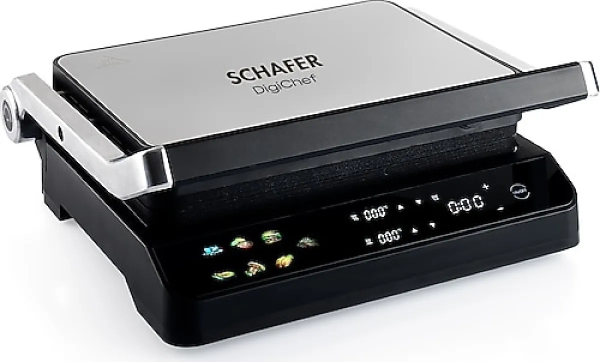 Schafer DigiChef 2000 W Izgara ve Tost Makinesi