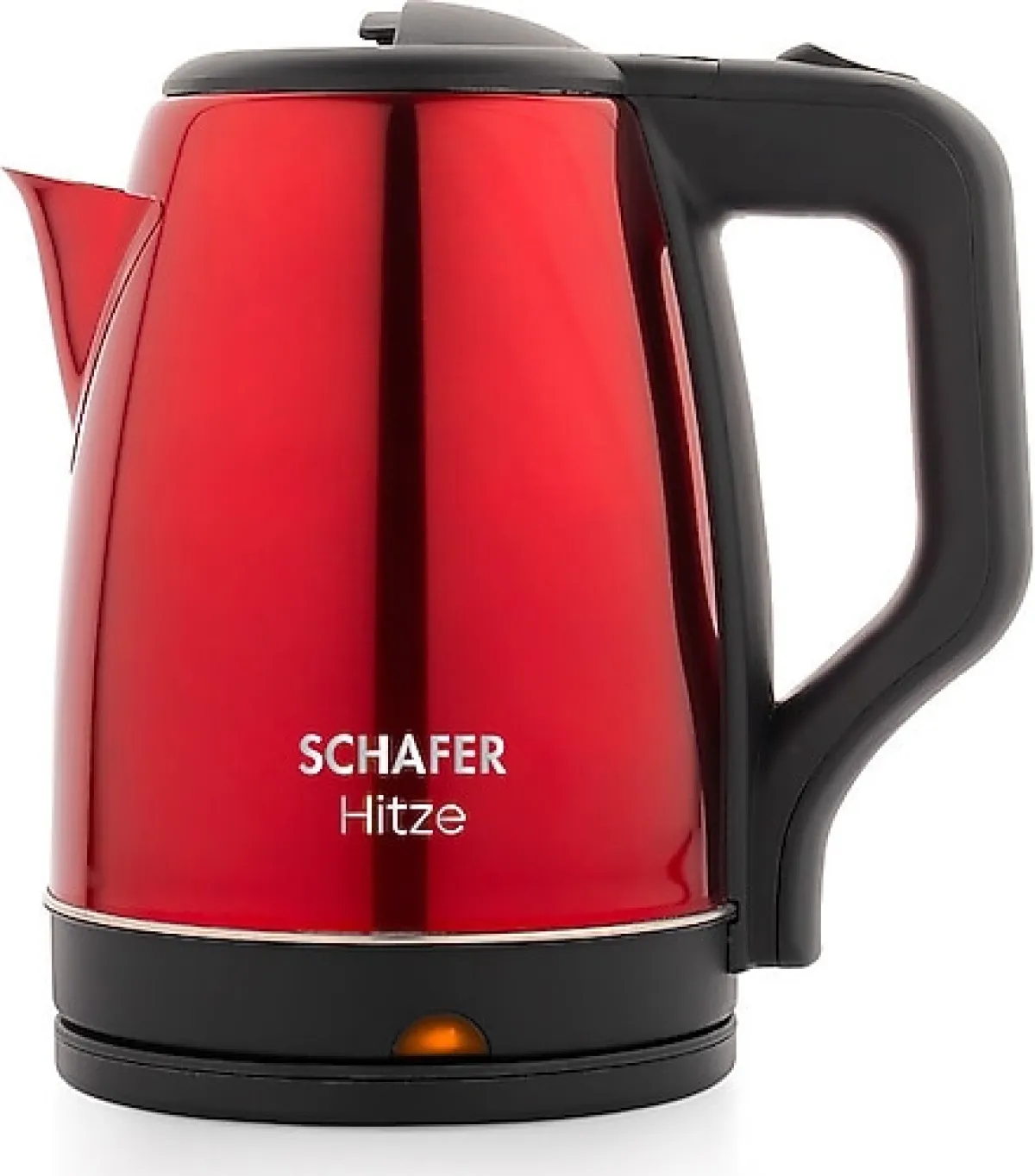 Schafer Hitze 2.0 lt Kırmızı Çelik Kettle