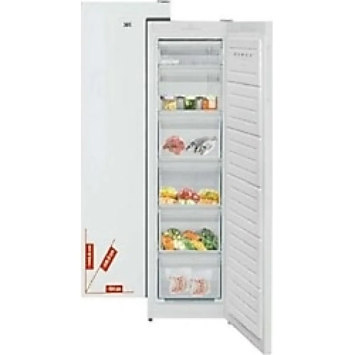 Seg DD-2451 6 Çekmeceli Derin Dondurucu