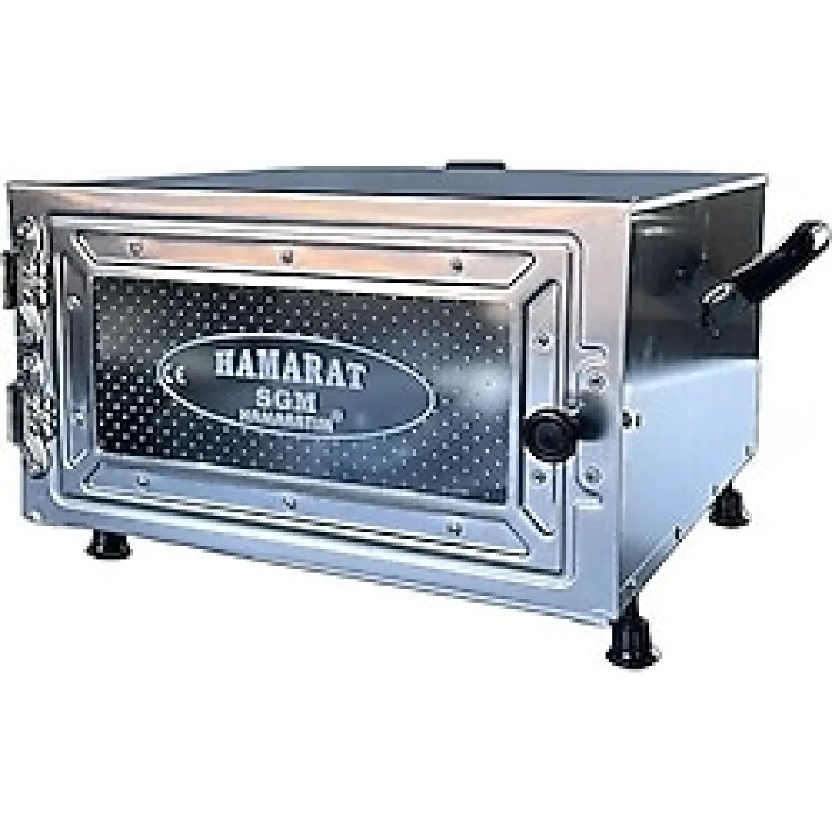 SGM Hamaratım & Elis Concept Hamarat 2000 W Bazlama Ekmek Lahmacun Pide Pizza Et Tavuk Balık Tandır Pratik Mini Fırın