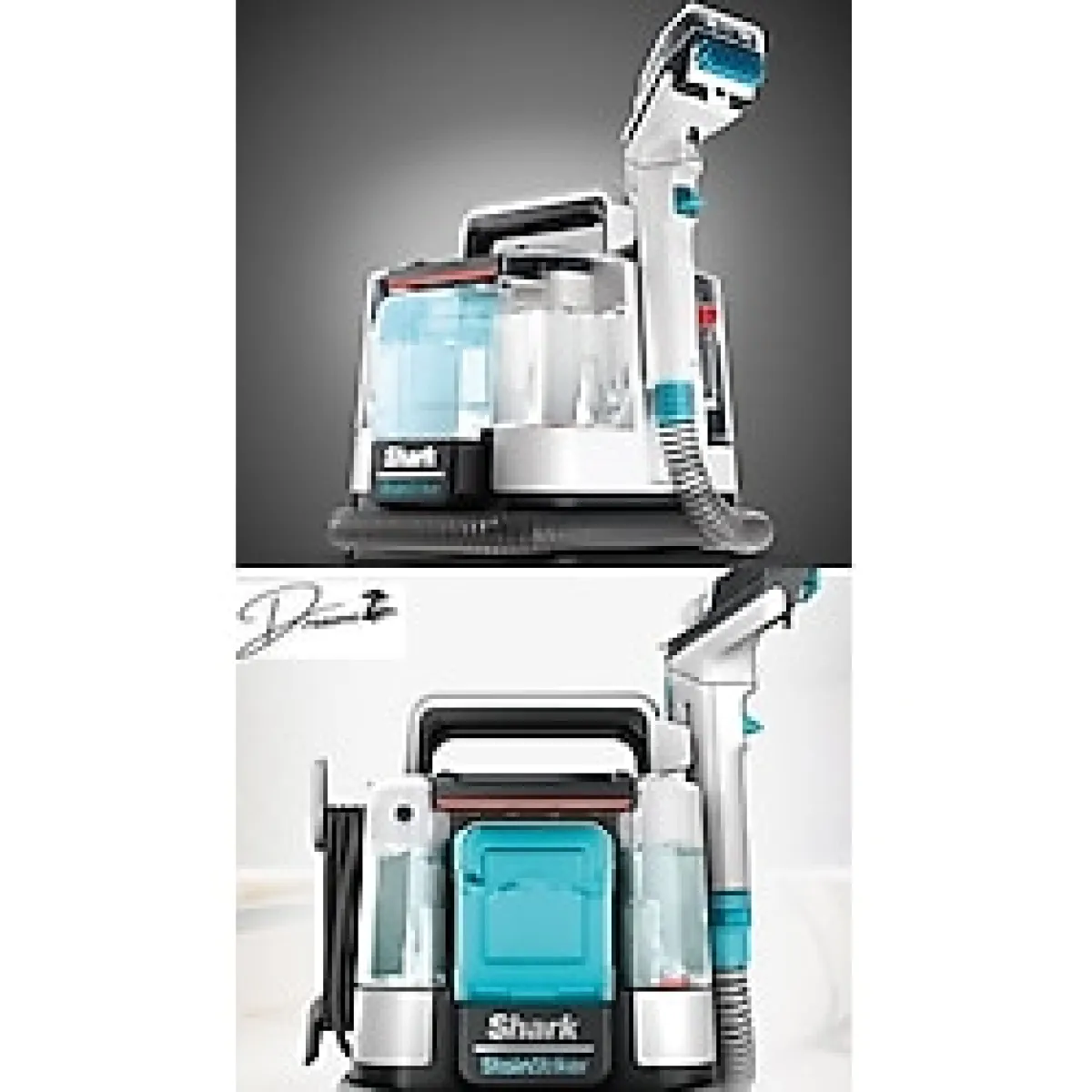 Shark Drmz Güçlü StainStriker Pet Başlıklı,Halı+Koltuk Yıkama+Leke Çıkarma Makinesi (Deterjan Hediyeli)