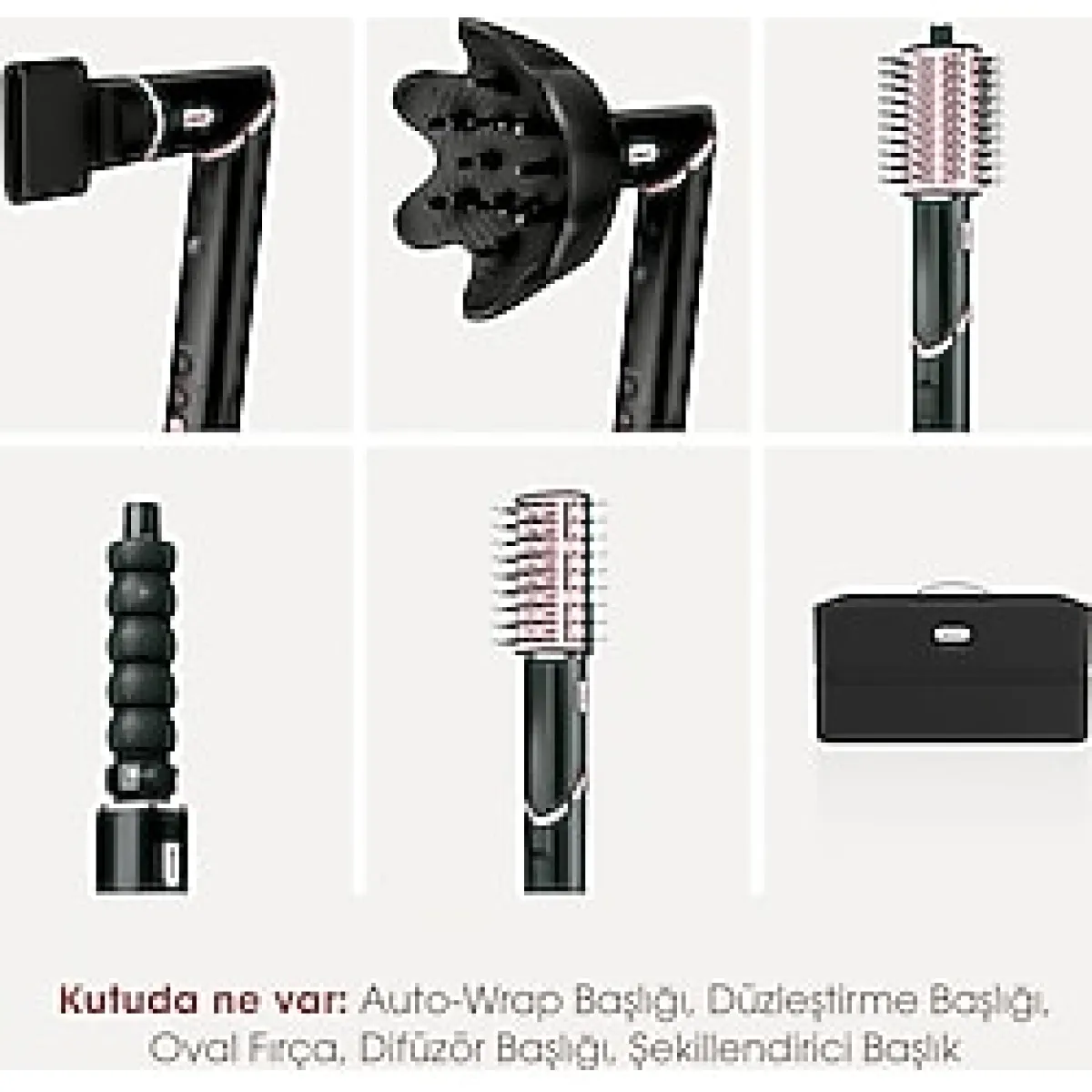 Shark FlexStyle 5-in-1 HD446EU Saç Kurutma & Şekillendirme Sistemi - Black/Rose Gold