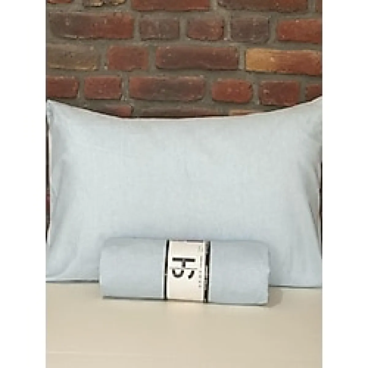 Sheri Home Life Happy Love Kolay Ütülenir Çift Kişilik Çarşaf Takımı 180X200 cm - Açık Mavi - 200 x 220 cm