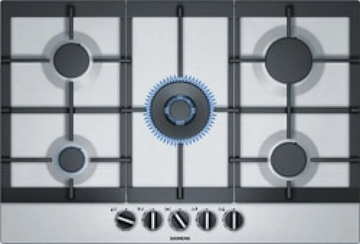 Siemens EC7A5RB90 75 cm Wok Gözlü Inox Ankastre Ocak