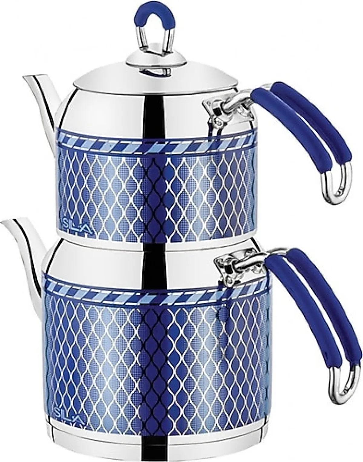 Sıla Sedef Dekorlu No:1 Çelik Çaydanlık